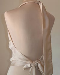 Image 2 of Ruby Cowl Neck in Champagne 