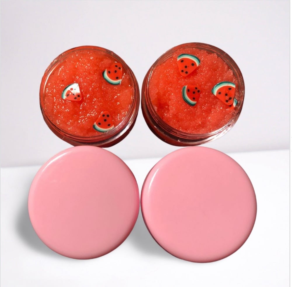 Image of Watermelon π lip scrub