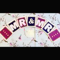 Image 2 of Personalised Wedding Bunting