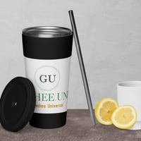 Image 2 of Insulated Geechee tumbler with a straw
