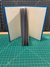 Image 2 of 5x8 inch hardcover with blue dot cover 