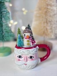 Winter Scene Santa Mug 9