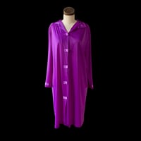 Image 1 of Henson Kickernick Purple Nightgown Large