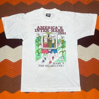 Image 2 of 1991 Americas Inter-Hash Tee Sz Medium 