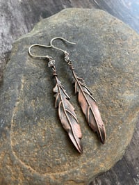 Image 2 of Starlight & Feathers Earrings