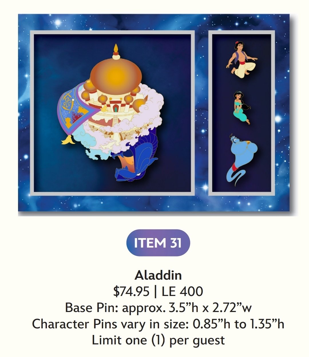 Image of The world of Aladdin wdi le 400