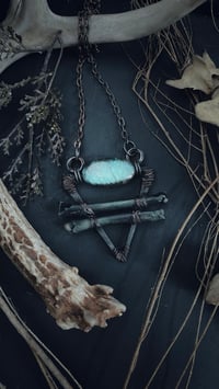 Image 3 of Relic elemental bone & labradorite 