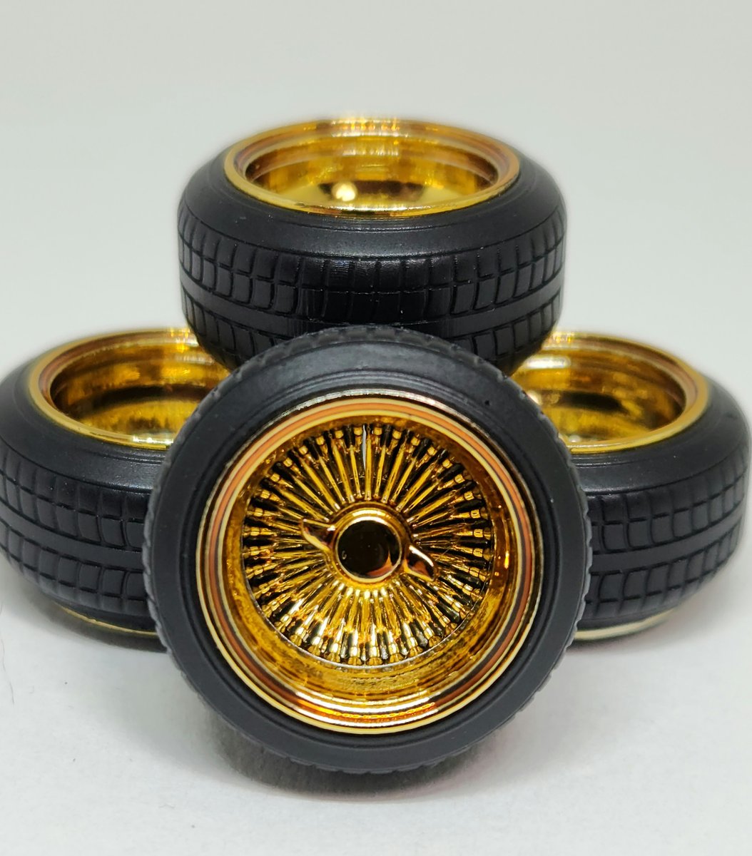 1:25 15 inch straight lace | Lowrider Model Car Parts