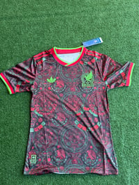 Image 1 of     Mexico Black Aztec Pattern Jersey – Special Edition