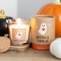 Image 1 of Peekaboo Ghostly vanilla Scented candle 