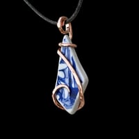 Image 4 of Sea Pottery w/ Copper Wrap (#38)
