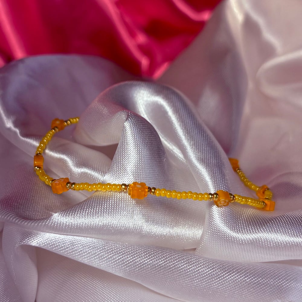 Marigold Anklet Duo