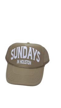 CREAM TRUCKER HAT