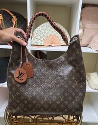 Image 3 of Brown Monogram Hobo Handbag