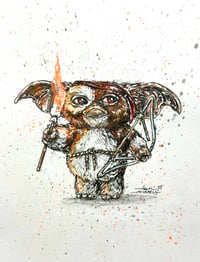 Image 1 of Rambo Gizmo 5x7 Original 