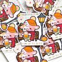 Image 1 of Pumpkin Spice Latte | Die Cut Sticker