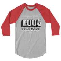 Image 3 of RAFFN 3/4 sleeve raglan shirt