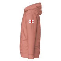 Image 16 of Unisex Hoodie Three Lions Back
