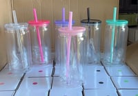 Image 6 of 12oz Snowglobe Plastic Can  