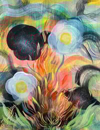 Image 1 of Neon Night Blossoms