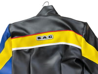Image 3 of Drive Me Crazy Cropped Racer Jacket 