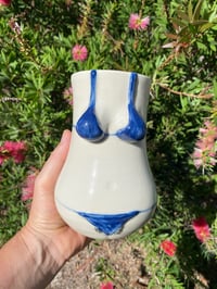 Image 1 of Blue Bikini Large Vase