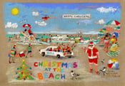Image of Christmas at the Beach Card