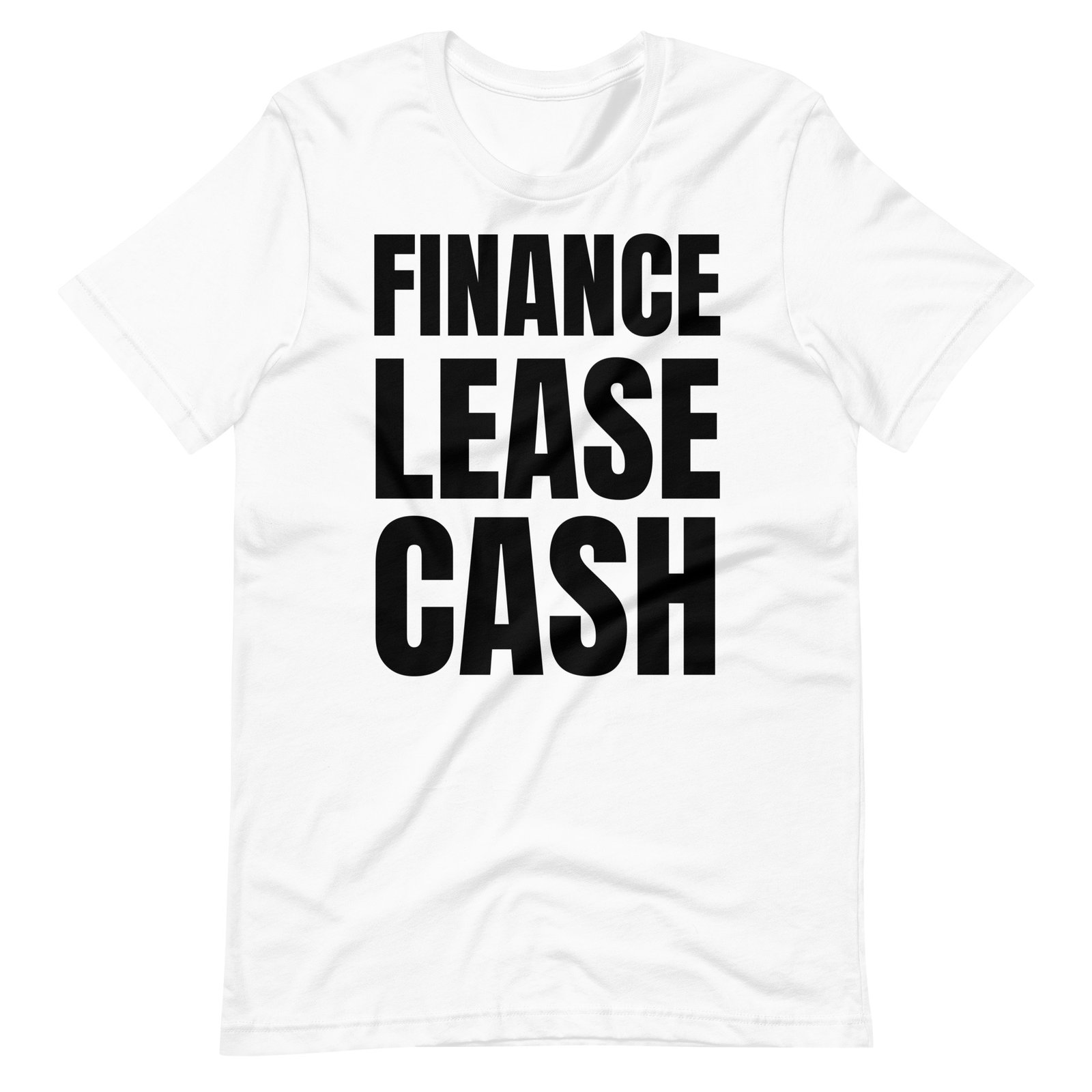 Finance Lease Cash t-shirt | Gas Cat