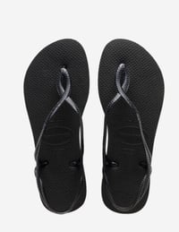 Image 1 of Havaianas Luna Sandals - Black