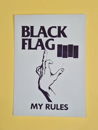 Image 3 of Black Flag/Pettibon Postcard Set 2