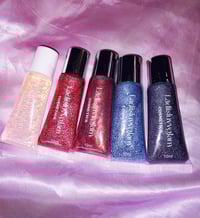 Glitter glosses 