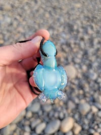 Image 7 of Aquamania Brown Sea Turtle Pendant