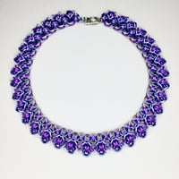 Image 4 of Purple Rondo a La Byzantine Necklace