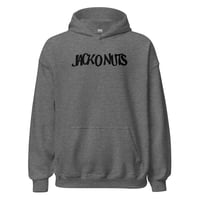 Image 2 of JACKONUTS ON YOU BLACK UNISEX HOODIE