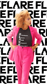 Image 2 of F.L.A.R.E. Meaning Tee