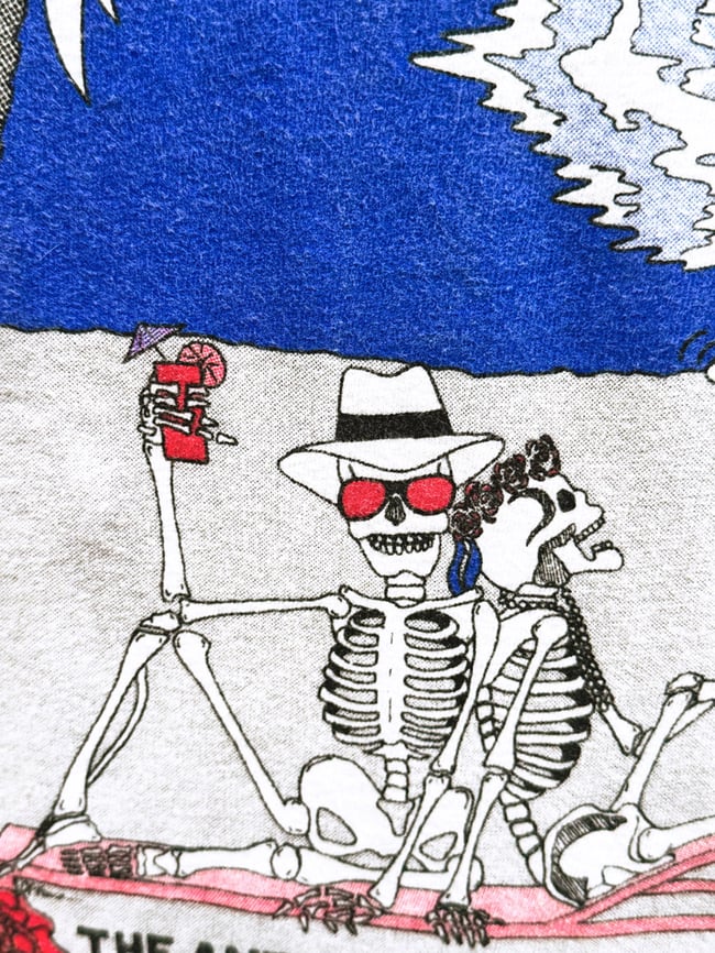 Grateful Dead 1984 Club Dead Longsleeve Lot Shirt - Size L