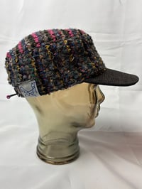 Image 4 of PINK KNIT PAINTERS CAP