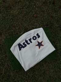 White Astros Tube Top