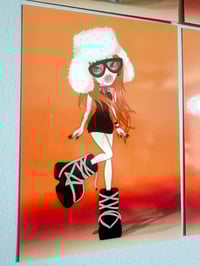 Image 5 of  aespa 'dirty work' bratz-inspired member postcards