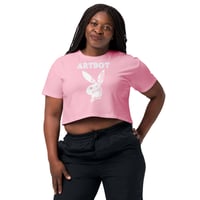 Image 1 of Artbot Playbot Women’s crop top