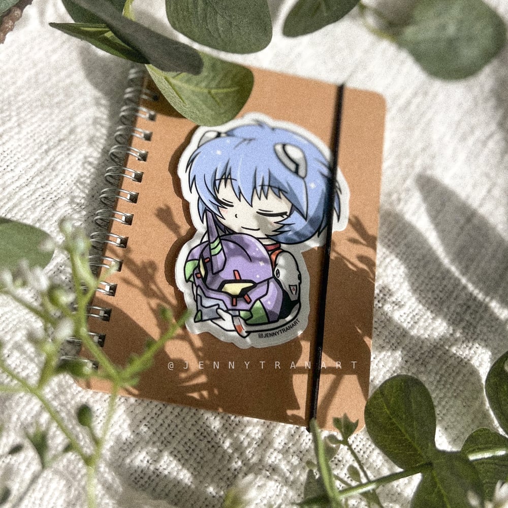 Rei + EVA 01 Sticker