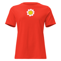 Image 5 of Pickleball Daisy Women's Relaxed T-Shirt
