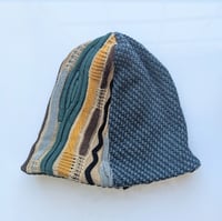 Image 2 of Upcycled Reversible Beanie Cotton Blend 5