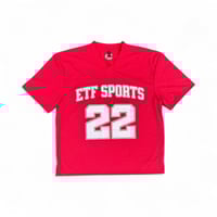 Image 1 of Varsity Red Mesh Jersey 