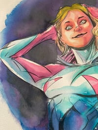 Image 2 of Violet Calm – Original Watercolor