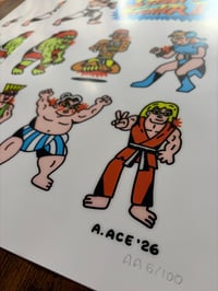 Image 2 of STREET FIGHTER II POSTER
