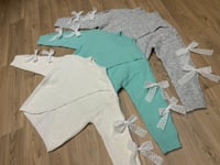 Image 1 of Cross over bow jumper - 3 colours 