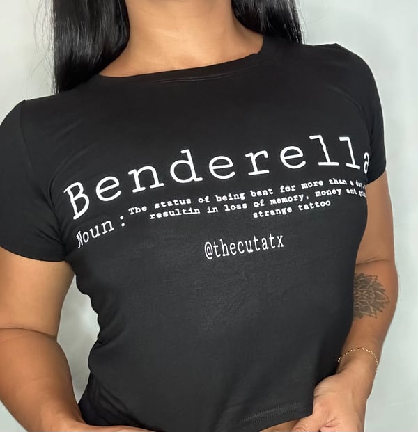 Image of “BENDERELLA” Crop Top - Black