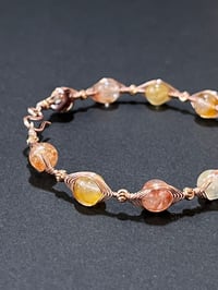 Image 5 of Hematoid Quartz Bracelet