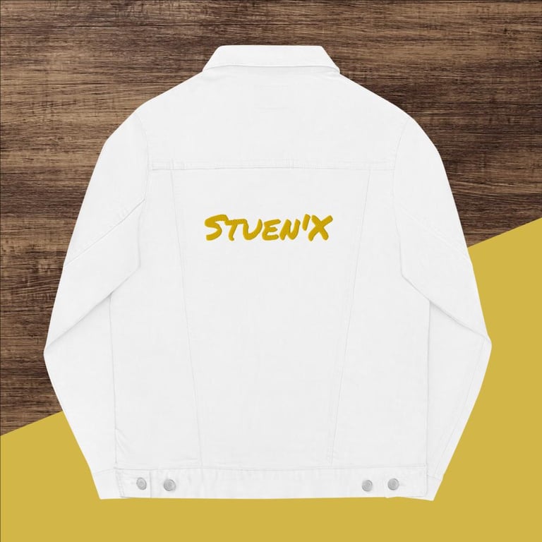 The Stuen'X Unisex Denim Jacket Image 2